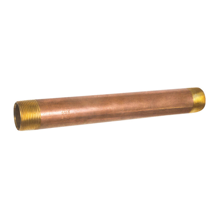 1/2" x 4" Lead Free Brass Nipple