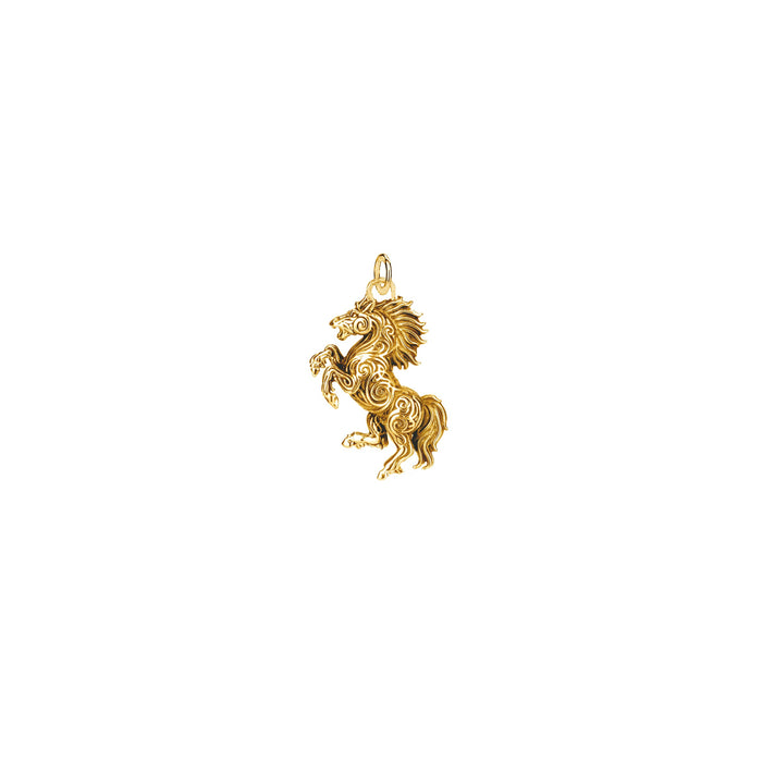 18k Vermeil over Sterling Silver Horse Charm
