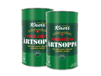 2 Cans of Knorr Soldatens Ärtsoppa 540g (19.05 oz) – Authentic Swedish Yellow Pea Soup – Serves 8 dl