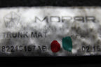 2015-2023 Mopar Dodge Charger Trunk Carpet Cargo Mat Cover 82215157AB BLACK OEM