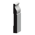 4-1/4″ Primed MDF Colonial Base Moulding Base MDF Novo Building Products