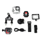 4K Ultra HD Action Camcorder, Slow-Mo, WiFi, Blue, 2" LCD, 160° Wide Angle