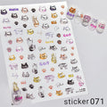 ACOS Nail Art Stickers -- Jelly Style #006 - Lashmer
