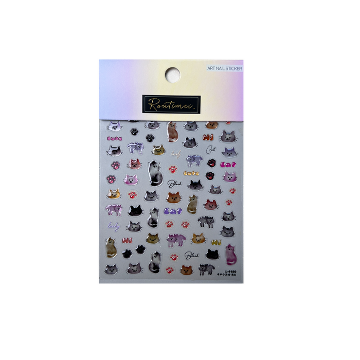 ACOS Nail Art Stickers -- Jelly Style #006 - Lashmer