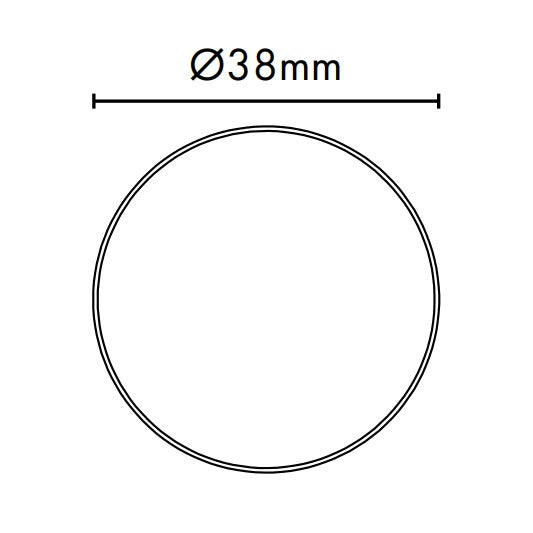 Adjustable Glass Standoff - 38mm Diameter Cap with 30mm Body - Image 5