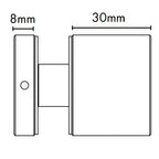 Adjustable Glass Standoff - 38mm Diameter Cap with 30mm Body - Image 6