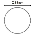 Adjustable Glass Standoff - 38mm Diameter Cap with 45mm Body - Image 5