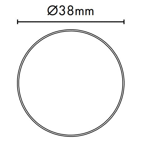 Adjustable Glass Standoff - 38mm Diameter Cap with 45mm Body - Image 5