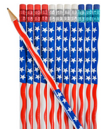 AMERICAN FLAG PENCIL (72 per unit), #1240 (D-59)