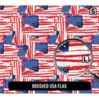 Brushed USA Flag