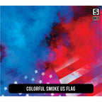 Colorful Smoke US Flag
