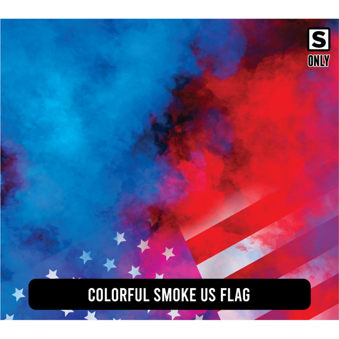 Colorful Smoke US Flag