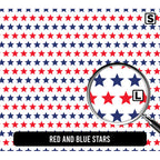 Red and Blue Stars