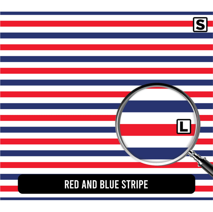 Red and Blue Stripe