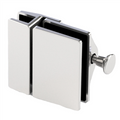 Atlantic - 180 Degrees Glass to Glass Pool Fence Latch - Polished Stainless Steel - Image 1