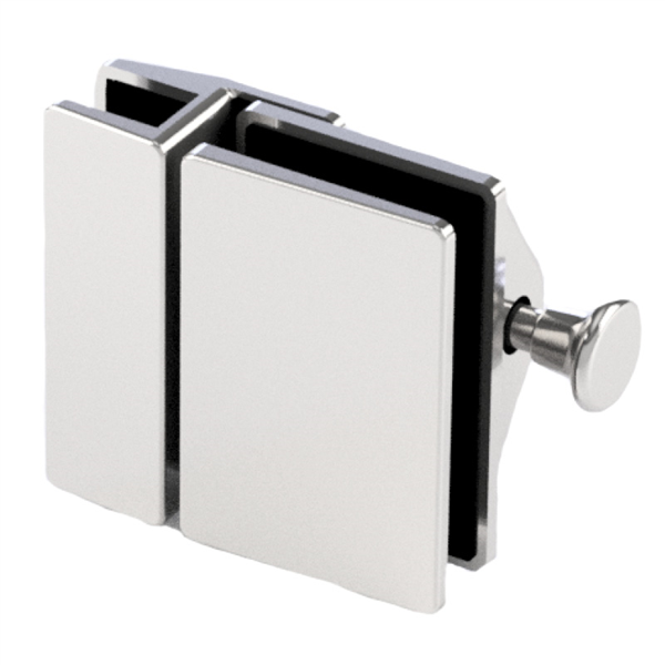 Atlantic - 180 Degrees Glass to Glass Pool Fence Latch - Polished Stainless Steel - Image 1