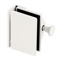 Atlantic - Glass to Wall/Post Pool Fence Latch - White Powder coated - Image 1