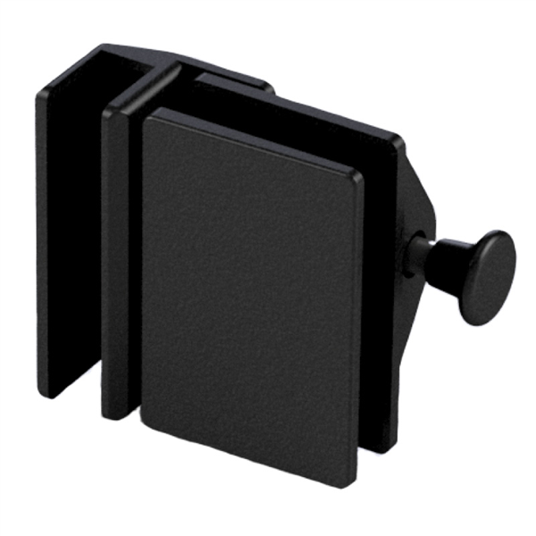 Atlantic- 90 Deg Glass to Glass Pool Fence Latch - BLACK - Internal - Image 1
