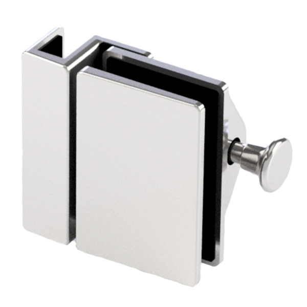 Atlantic- 90 Deg Glass to Glass Pool Fence latch - Polished Stainless Steel, External - Image 1