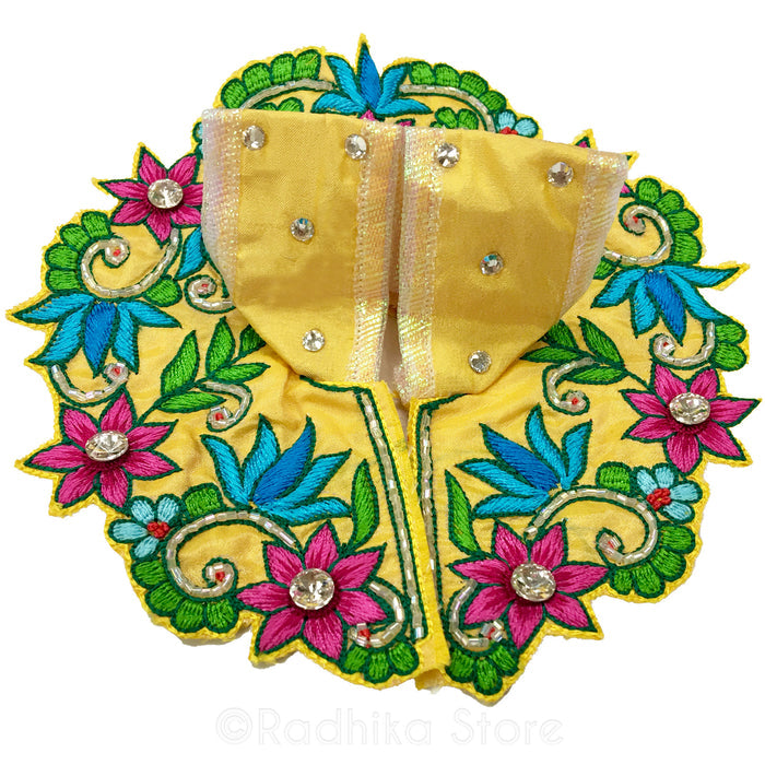 Banks Of The Yamuna - Laddu Gopal Outfit - 1" - 3" and 4" Inch Laddu Gopal Size