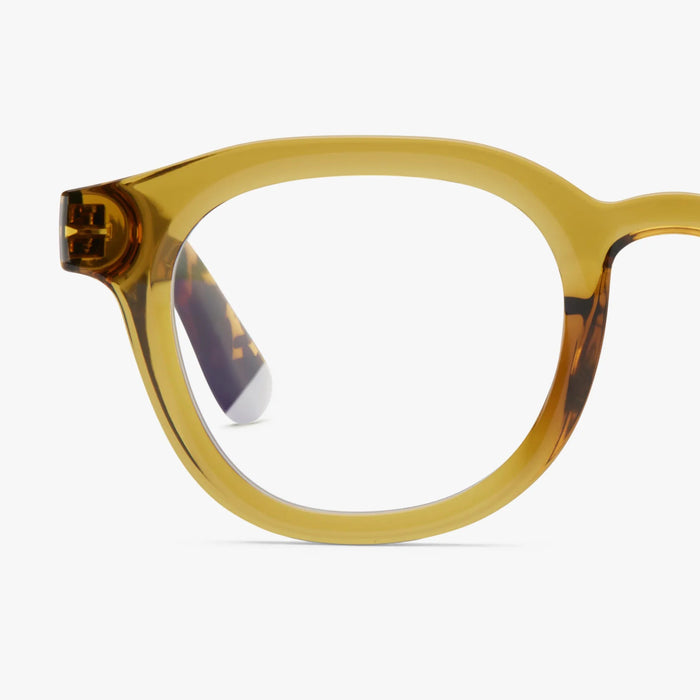 Barner Andy Glossy Glasses - Olive Combi
