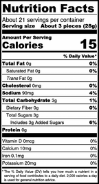 ingredients of bread and butter pickle chips