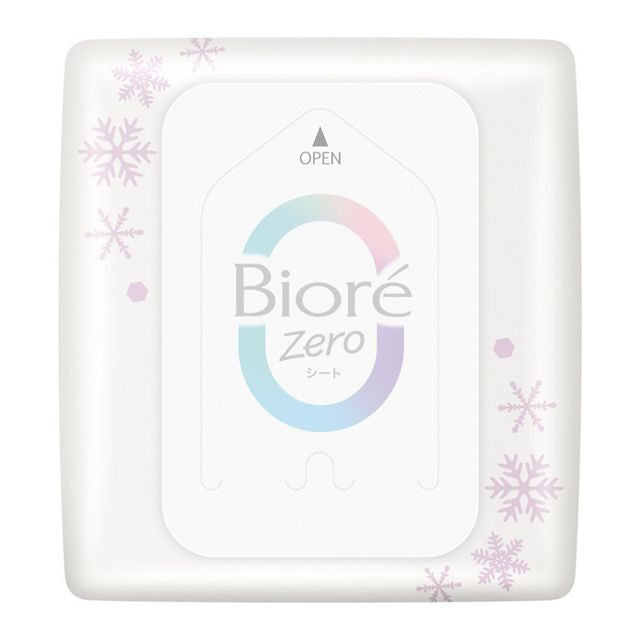 Biore Zero Body Sheets Cool Refreshing Soap Scent 20 Sheets