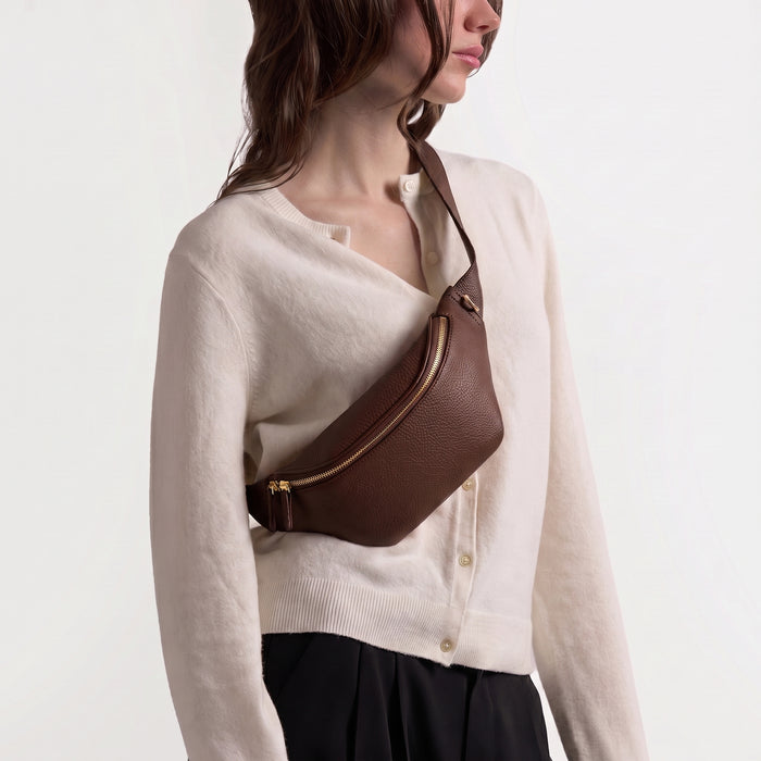 Blake Slim Belt Bag Umber