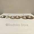 Brass Kartals With High Shine Finish - Hand Cymbals - Choose - 2.5-3-3.5 Inch-