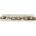 Brass Kartals With High Shine Finish - Hand Cymbals - Choose - 2.5-3-3.5 Inch-