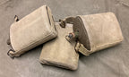 British P37 WWII Canteen with Carrier – Wool-Covered, Bucket or Strap Style Surplus