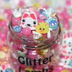 Bunnies And Eggs And Chicks, Oh My! Clay Sprinkles by GlitterLambs.com