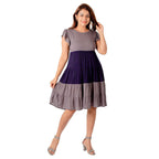 C273 - Double Slit Strappy Dress