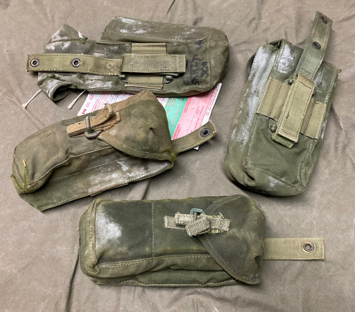Canadian Forces P82 Magazine Pouches – 1980s-90s Surplus Web Gear, C1 & C7 Variants