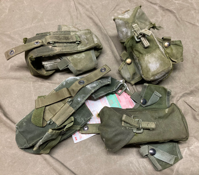 Canadian Forces P82 Magazine Pouches – 1980s-90s Surplus Web Gear, C1 & C7 Variants