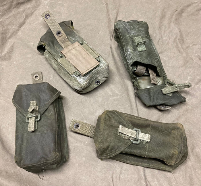 Canadian Forces P82 Magazine Pouches – 1980s-90s Surplus Web Gear, C1 & C7 Variants