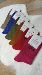 Chaussettes paillettes DS.Sélection
