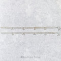 Chum Chum Circles of Love - Set of 2 - Silver Anklets