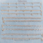 Chum Chum Circles of Love - Set of 2 - Silver Anklets