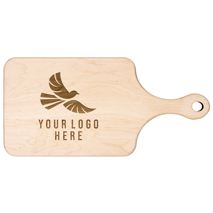 CMM Branded - Hardwood Paddle Cutting Board - A1-1