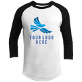 CMM Branded - T200 3/4 Raglan Sleeve Shirt - A1-1
