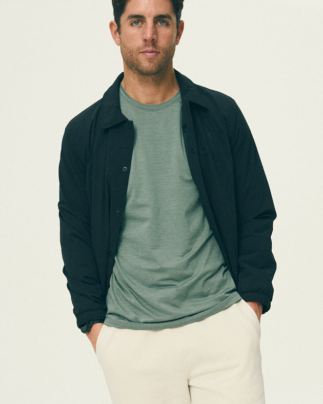 CØ14 Insulated Coaches Jacket showcase | variant:black