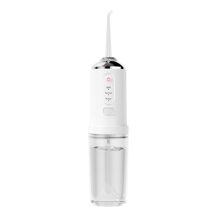 Collapsible Telescopic Portable Water Flosser with Nozzle Storage & 3 Modes