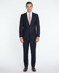 Creativo Slim Fit Solid Navy Blue Two Button Suit Jacket Blazer - The Suit Depot