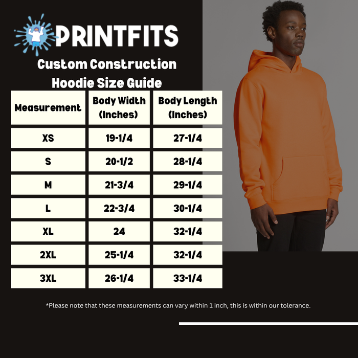 CUSTOM CONSTRUCTION HOODIE