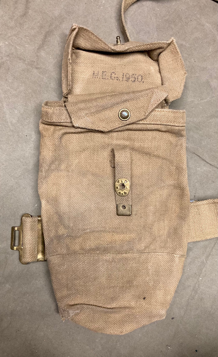 Danish M/45-50 Web Equipment Set – Cold War Era, British-Influenced Design, Used Good