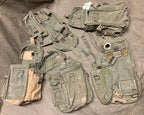 Danish Military PRC-26 Radio Pouch – Canvas or Rubberized Nylon, Belt & Backpack Carry, Cold War