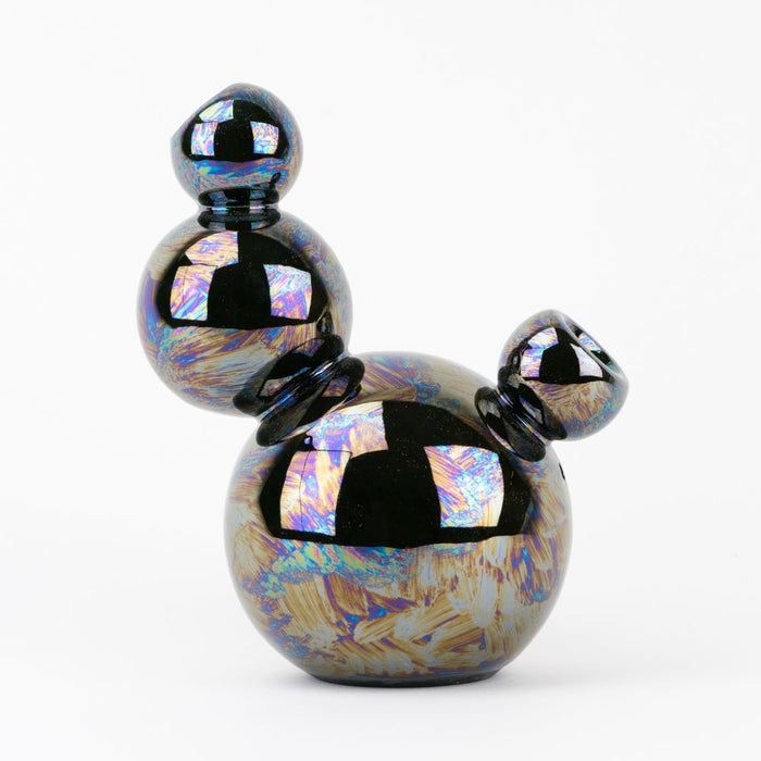 Doble Reina Perla Negra Bubbler - Empire Smokes