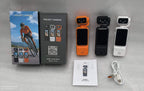 DV08 Pocket Action Camera with 270° Rotating Lens & Back Clip