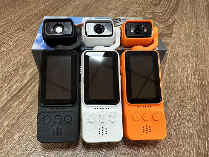 DV08 Pocket Action Camera with 270° Rotating Lens & Back Clip